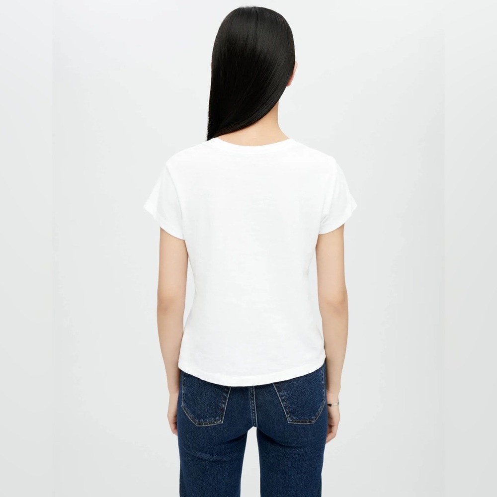 Redone 1960s slim tee white nwt netaporter large - Picture 5 of 8